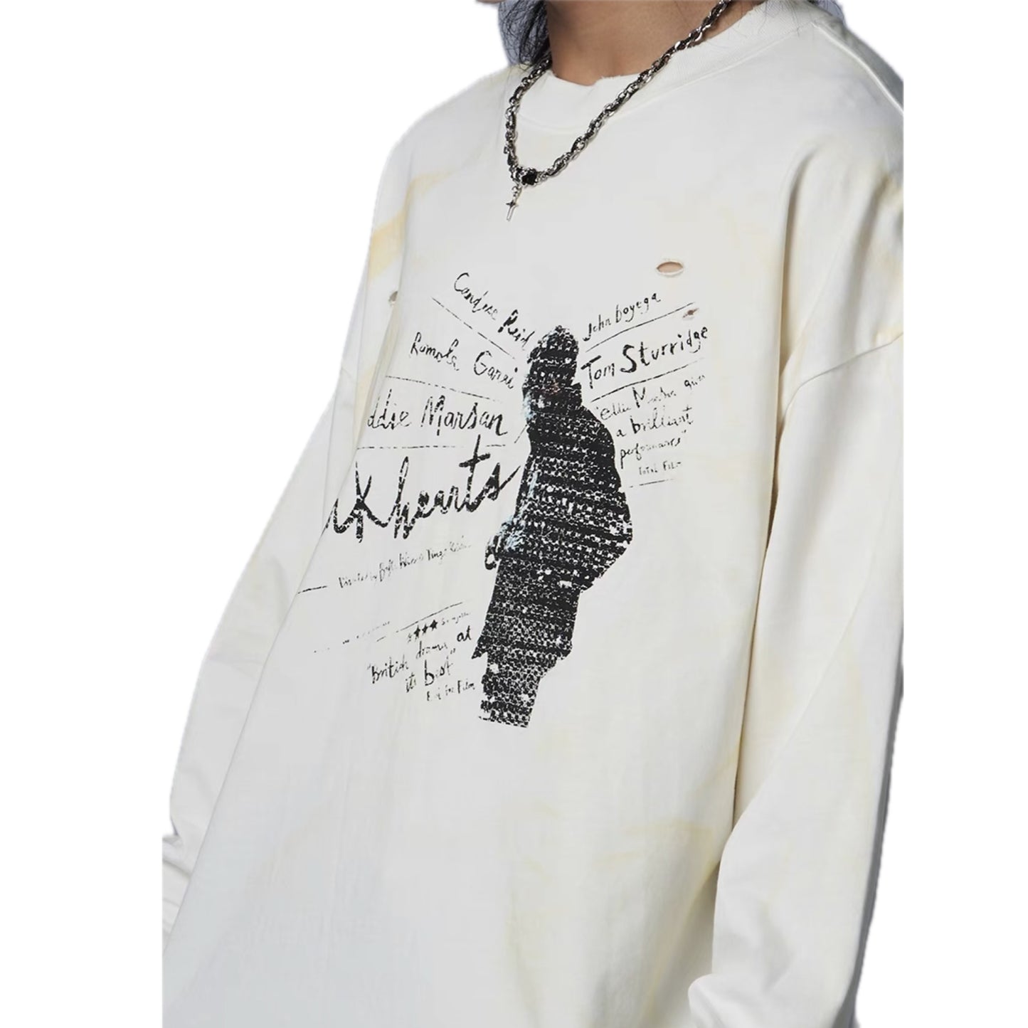 Shadow Script Long Sleeve