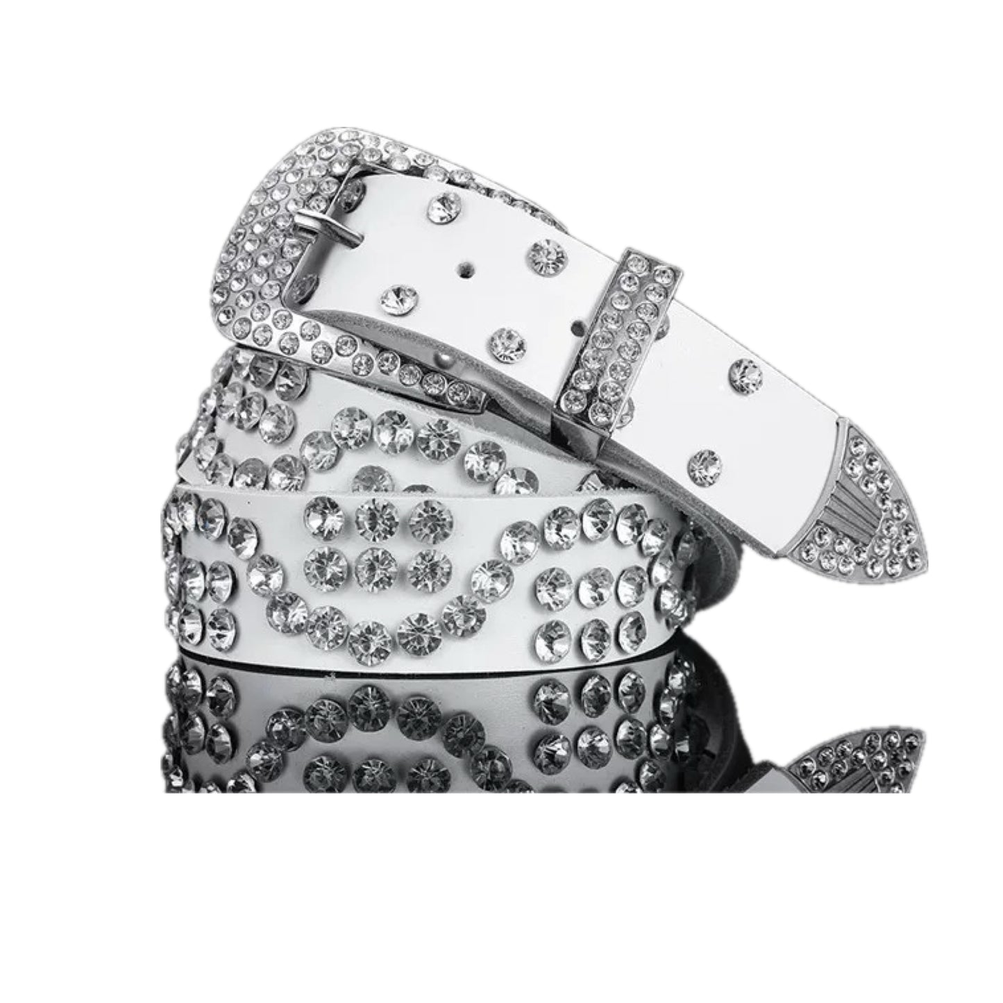 Vice Collection Crystal-Studded Belt